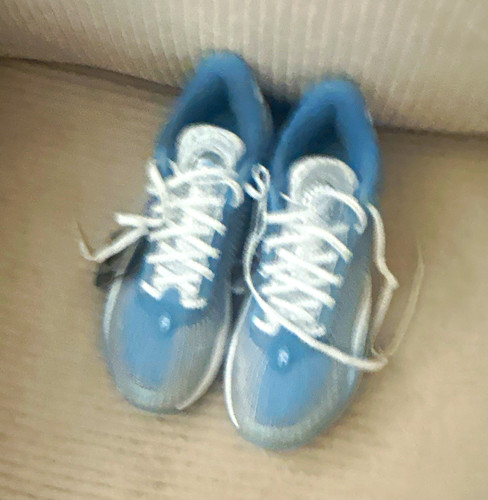 Rigorer AR1 Men's Blue/White Low Top Leather Lace-Up Athletic Sneakers