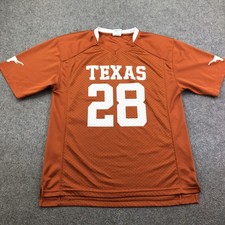 Texas Longhorns Jersey Mens Medium Orange NCAA Football Knights Apparel 28