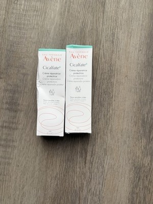2 pack Avene Cicalfate+Restorative Cream, Soothes, Protects Sensitive Skin 1.3oz