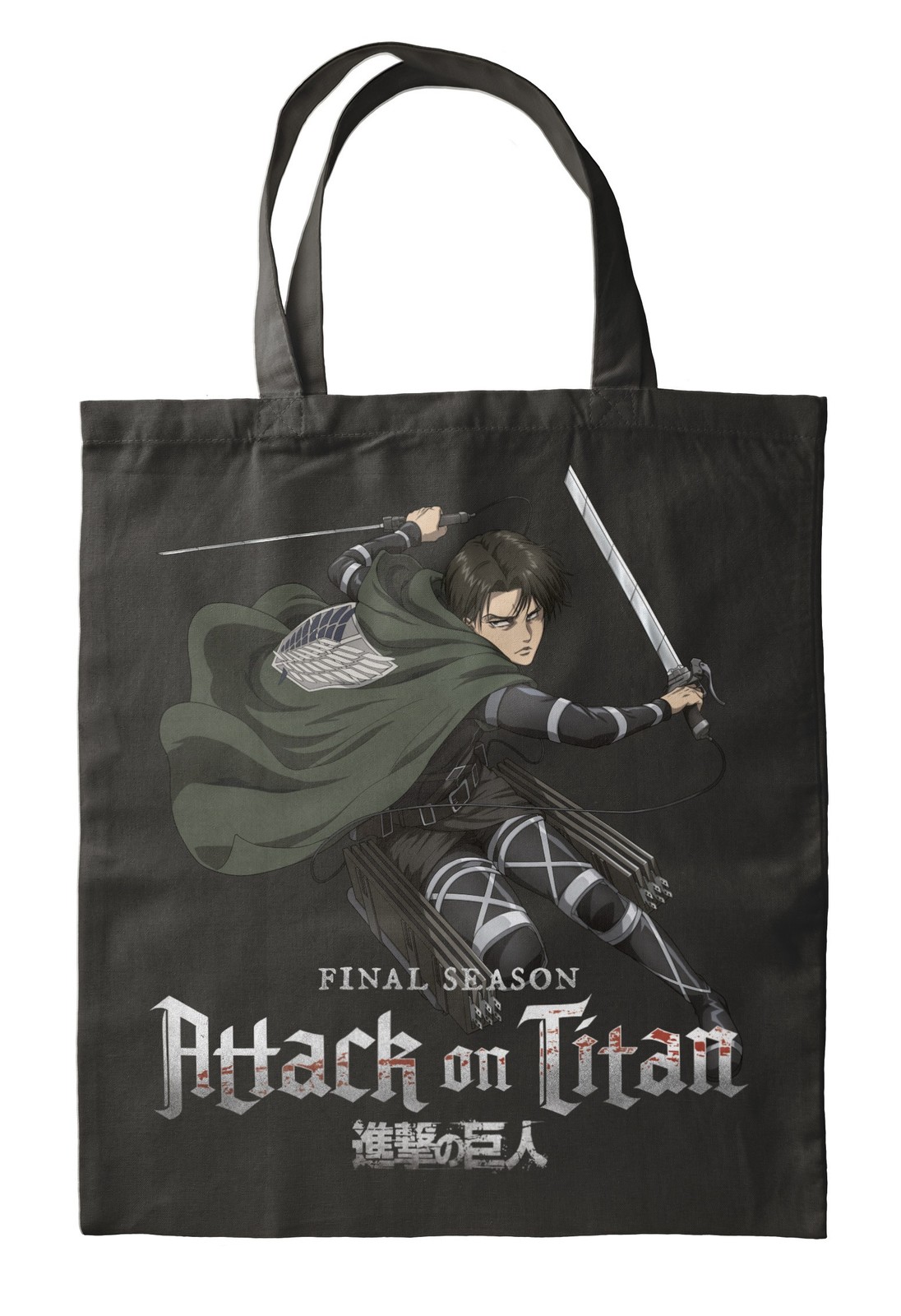 ATTACK OF TITAN Tasche Shopping Bag Attack of the Giant 35x40x1cm AOTF-1133TB 3890₽