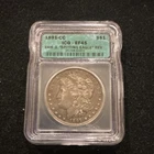1891-CC Morgan Silver Dollar $1 Silver ICG EF45 VAM 3 Spitting Eagle Rev