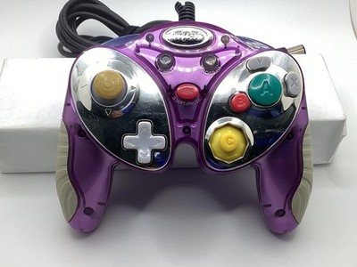 Intec G5005 Purple Razor Controller for Nintendo GameCube and Wii RVL-001- Works