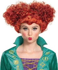 Wini Deluxe Wig Disney Hocus Pocus Fancy Dress Up Halloween Costume Accessory