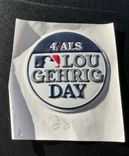 Alec Bohm Phillies Game Used Worn 2022 Lou Gehrig Day Jersey Patch - MLB COA