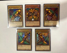 YUGIOH EXODIA 5-CARD SET - ULTRA RARE 1ST EDITION YGLD-ENA17-21
