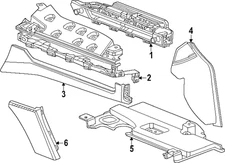 Genuine GM Fuse Box Cover 87861034