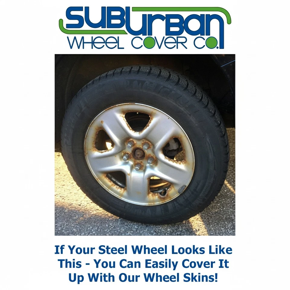 SE ADAPTA A Toyota RAV4 2006-2012 # IMP-73X 17" 5 radios cromados cubiertas de rueda juego nuevo/4 Foto 3 de 4