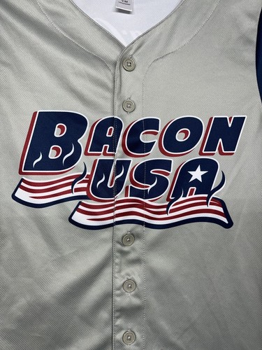 Lehigh Valley Iron Pigs Bacon USA Trikot Jugend Medium 23 Baseball Coca-Cola SGA - Bild 2 von 9