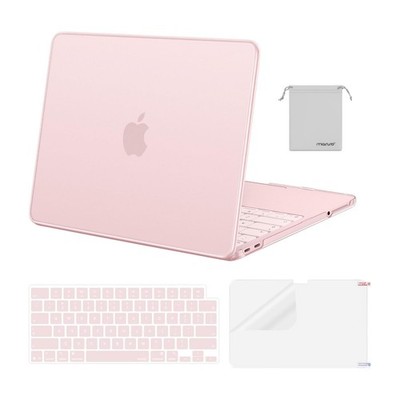 MOSISO Compatible with MacBook Neo Case 13 inch 2026 Release Model Blush