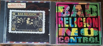 BAD RELIGION - NO CONTROL + TESTED  2CDs