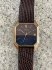 Seiko Lassale Quartz Vintage Watch 1980s Blue Dial