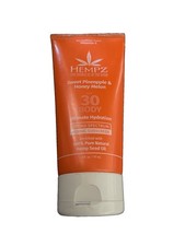 Hempz Daily Sunscreen SPF 30 Sweet Pineapple Honeymelon 6oz Sealed