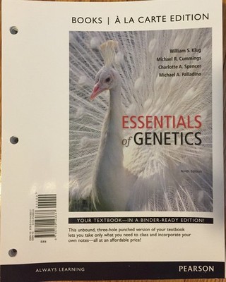 Essentials of Genetics (9th Edition) - Standalone book