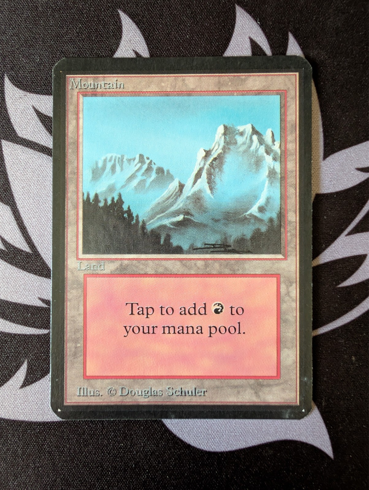Mountain (B)(Light) ~ Alpha [Near Mint][Magic MTG]