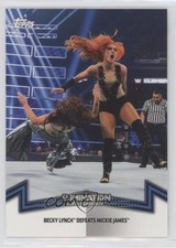 2018 Topps WWE Women's Division Smackdown Becky Lynch defeats Mickie James 0x1