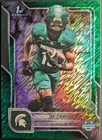 2025 Bowman Chrome University Football Green Shimmer Refractor Chrishon McCray #155