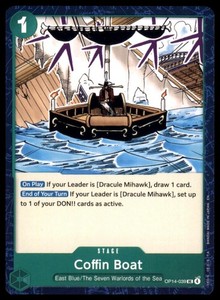 Coffin Boat OP14-039 The Azure Sea's Seven Uncommon One Piece TCG