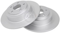2X A.B.S. Bremsscheibe 17069 FüR BE Outback BH Legacy 3 Station Wagon AWD BE5
