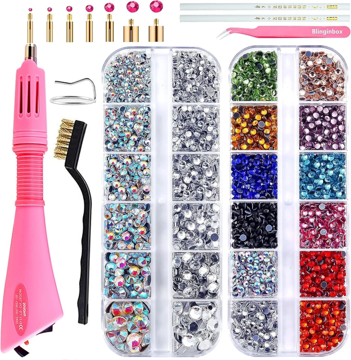 3272 Pietre Cucite Strass Glitter Strass Per Cucire Fai Da Te Vetro Posteriore Piatto Strass In Vetro Per Abbigliamento Abiti Making, VM, 12mm 20Pcs - Foto 2