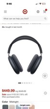 BRAND NEW Apple AirPods Max  Headphones, Blac...