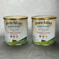 Lot of 2 Pure Bliss by Similac Irish Farms Toddler Drink, Non-GMO, Exp 9/1/26