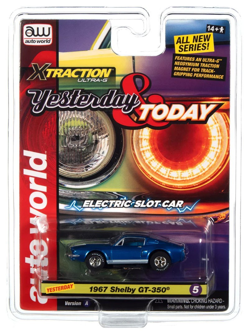 AUTO WORLD 1967 Shelby GT-350 Blue Xtraction Ultra-G SC384/4
