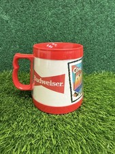 Budweiser Baltimore Orioles "Come to Birdland" Vintage Plastic Mug Stein