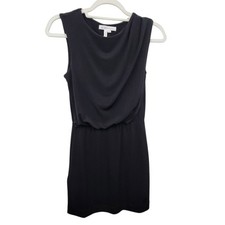 BCBGeneration Black Dress With Back Slit Size XXS