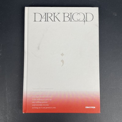 ENHYPEN Dark Blood New Version CD Photo Book w/ 3 Inserts Bookmark