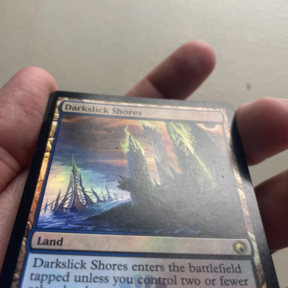 1xMTG Darkslick Shores-Scars of Mirrodin-HP Foil - Image 2 of 4
