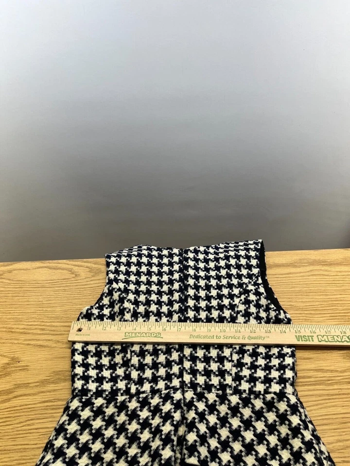 BCBgeneration A Line Career Mujer Talla Med Negro Blanco Sin Mangas Plisado Foto 3 de 4