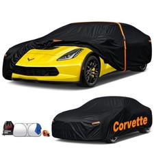 Chevrolet Corvette C4/C5/C6/C7 1984-2019 Coupe Cover Waterproof All Weather...