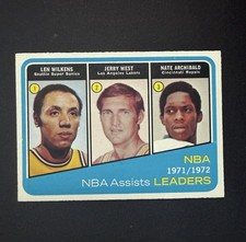 1972-73 Topps - League Leaders Jerry West, Tiny Archibald, Lenny Wilkens #176