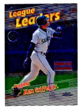 KEN GRIFFEY JR * 1999 TOPPS CHROME * LEAGUE LEADERS HR LEADERS #224 * Beautiful