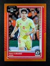 2025-26 Panini Donruss Optic FIFA PAU CUBARSI 70/99 Orange Prizm #16