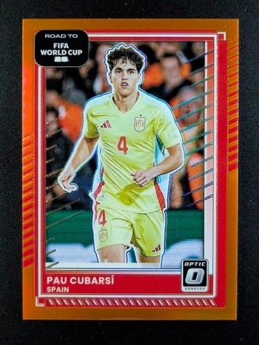 2025-26 Panini Donruss Optic FIFA PAU CUBARSI 70/99 Orange Prizm #16