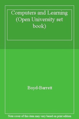 Computers and Learning (Open University set book),Boyd-Barrett