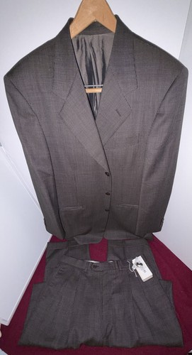 Pal Zileri Italy lux E Thomas Wool Suit Pants blazer 42 US 34w 29” Ins NWT $1195