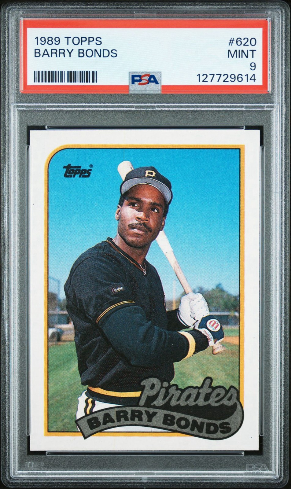 Barry Bonds 1989 Topps #620 PSA 9 Pittsburgh Pirates