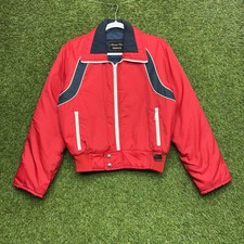 Vintage Maxim Wear Yamaha Jacket Womens Medium Red Coat Puffer Snowmobile Ski