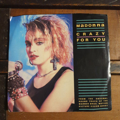 Madonna Crazy For You / Berlin No More Words (Vinyl 7'' Single 7-29051) 1985