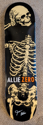 Zero Skateboards Jon Allie Headcase signed