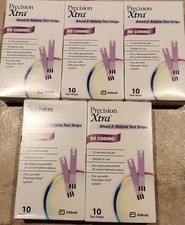 Precision Xtra Ketone Test Strips - 10 Count Exp 01-31-2027