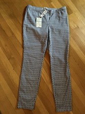 New Women’s Tommy Bahama Blue & White Stretch Pants Sz-6