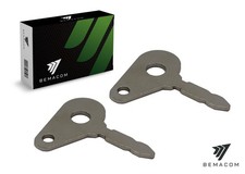 2x Zündschlüssel Schlüssel Ersatzschlüssel für Massey Ferguson Traktor Schlepper