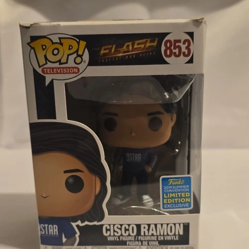Funko Pop Television The Flash Cisco Ramon #853 2019 Summer Convention Exclusive