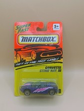 1/64 MATCHBOX SUPER FAST #38 CORVETTE STING RAY III