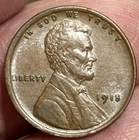 1915 Lincoln Cent sharp original AU condition coin