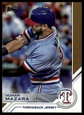 2017 Topps Update #USS-39 Nomar Mazara Topps Salute