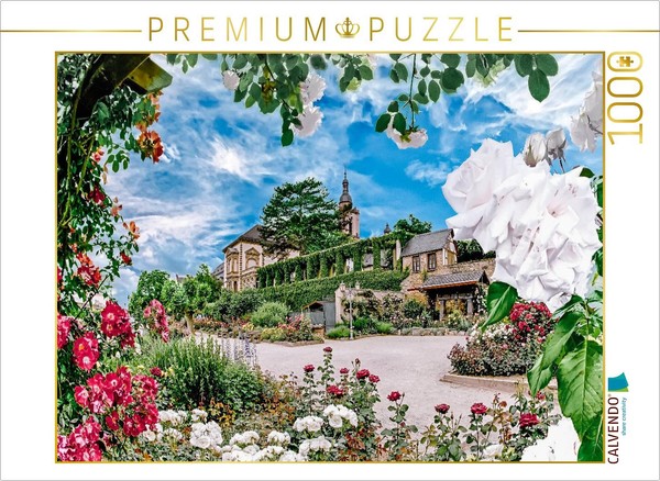 Calvendo Puzzle Rhine Promenade | 1000 Pieces, Finished Size 25.2 × 18.9 In (64-image